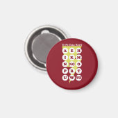 Aimant Alphabet Maori Apprentissage Te Réo (Recto/Verso)