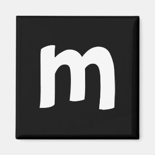 Aimant Alphabet minuscule m