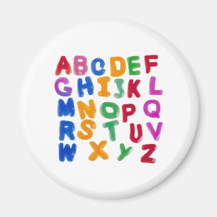 Aimant Alphabets de gelée