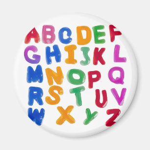 Aimant Alphabets de gelée
