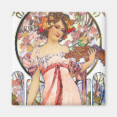 Aimant Alphonse Mucha (Devant)