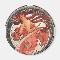 Alphonse Mucha Dance 1898 Art Nouveau Vintage