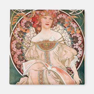Aimant Alphonse Mucha F. Champenois