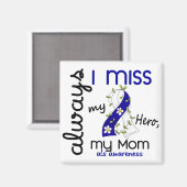 Aimant ALS Toujours, ma mère me manque 3 (Recto/Verso)