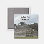 Aimant Altun Ha, Belize (Recto/Verso)