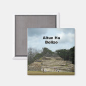 Aimant Altun Ha, Belize (Recto/Verso)