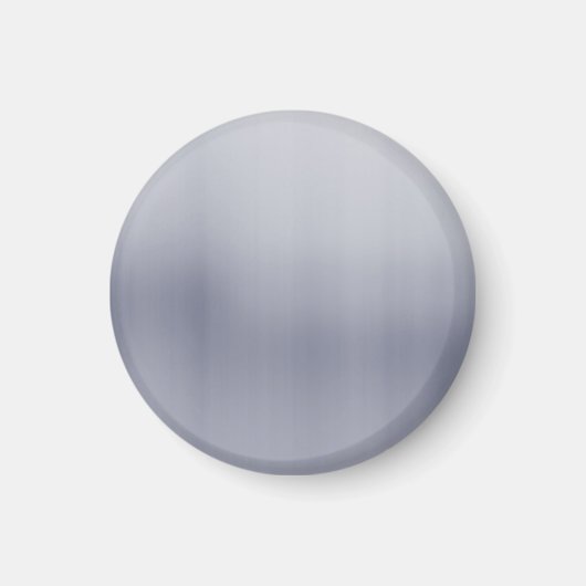 Aimant Aluminium brossé brillant Texturé (Devant)