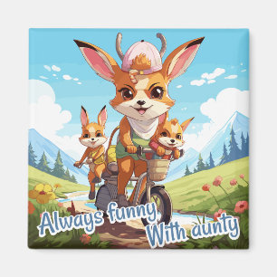 Aimant Always funny with aunty