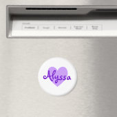 Aimant Alyssa en violet (In Situ (Lave-vaisselle))