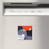 Aimant Am 7 (26), oeuvre abstraite de Laszlo Moholy-Nagy (In Situ (Lave-vaisselle))