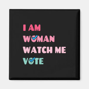 Aimant Am Woman Me Watch Vote