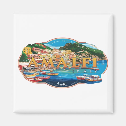 Aimant Amalfi 4 (Devant)