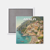 Aimant Amalfi Italie (Recto/Verso)