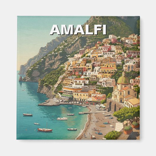 Aimant Amalfi Italie (Devant)