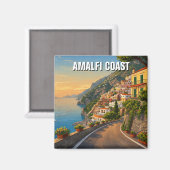 Aimant Amalfi Italie (Recto/Verso)