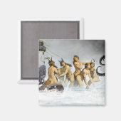 Aimant Amande de mer de feu (Recto/Verso)