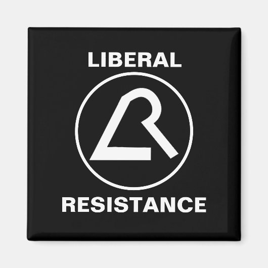 Aimant Amande de résistance libérale (Devant)