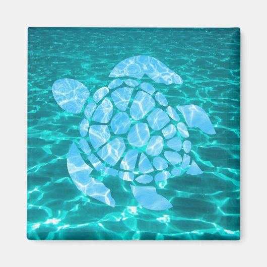 Aimant Amande de tortue de mer (Devant)