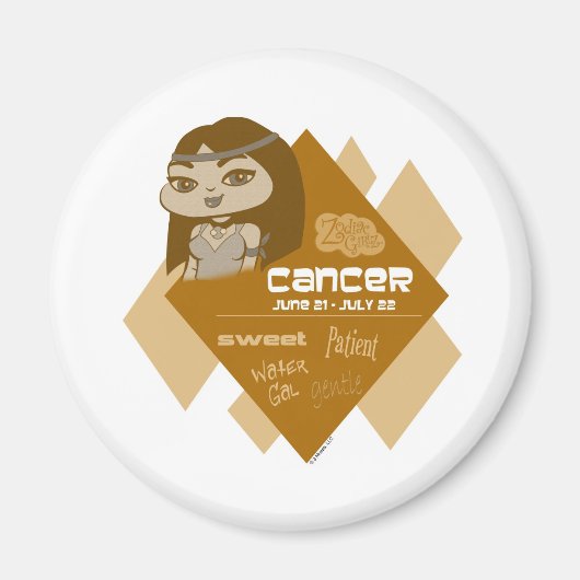 Aimant Amande du cancer (Devant)