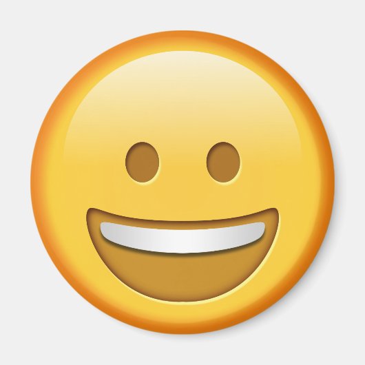 Aimant Amant autour émoji drôle (Devant)