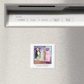 Aimant Amant d'Humour d'Halloween Vampire drôle (In Situ (Lave-vaisselle))