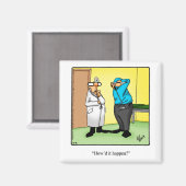 Aimant Amant Humour de golf amusant (Recto/Verso)