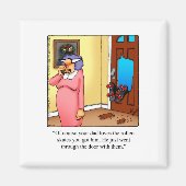 Aimant Amant Humour Rollerskating drôle (Devant)