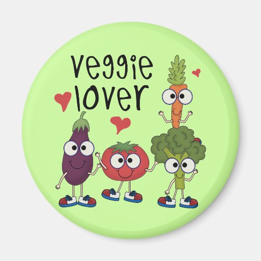 Aimant Amant végétarien (Devant)