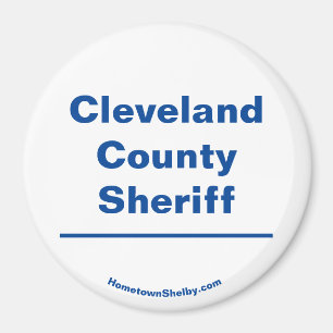 Aimant Amante du Sheriff du comté de Cleveland