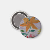 Aimant Amante Lily orange (Recto/Verso)