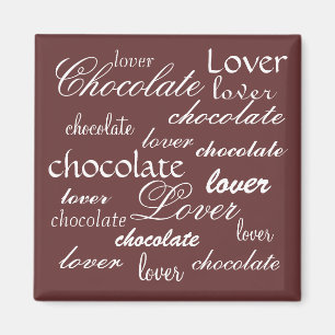 Aimant Amateur de chocolat