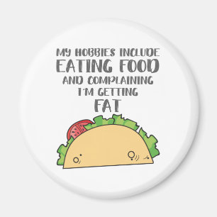 Aimant Amateur de nourriture pour les passe-temps gourman