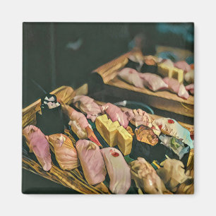 Aimant Amateur de sushi asiatique