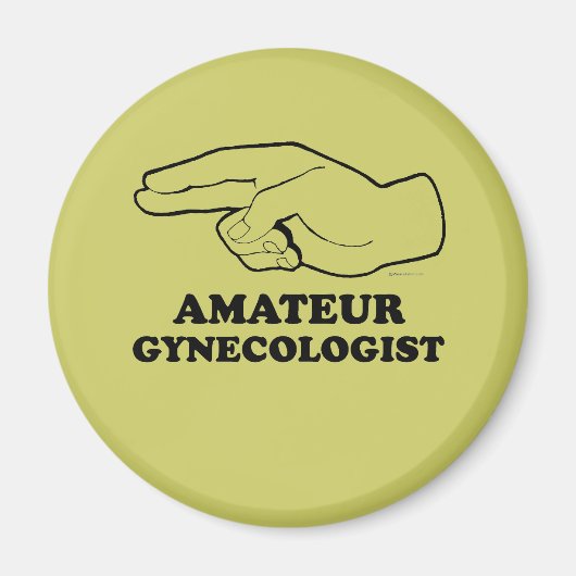 AIMANT AMATEUR GYNECOLOGISTE (Devant)