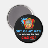 Aimant Amateurs de casino (Recto/Verso)