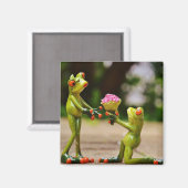 Aimant Amateurs de grenouilles (Recto/Verso)