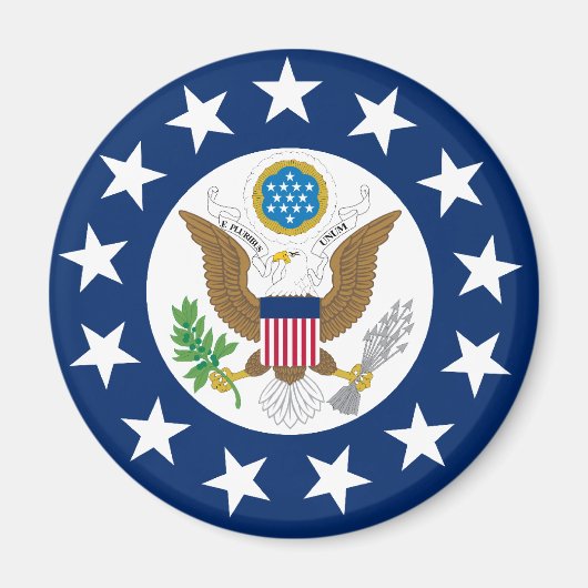 Aimant Ambassadeur des États-Unis (Devant)
