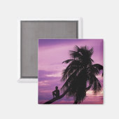 Aimant Ambergris Caye, Belize, Amérique Centrale. (Recto/Verso)