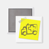 Aimant Ambulance (Recto/Verso)