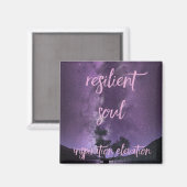 Aimant Âme résiliente (Recto/Verso)