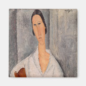 Aimant Amedeo Modigliani - Madame Hanka Zborowska Leaning (Devant)