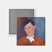 Aimant Amedeo Modigliani - Monsieur Deleu (Recto/Verso)