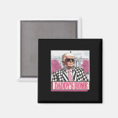 Aimant America Back Daddy's Home Funny Pink Donald Trump (Recto/Verso)