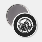 AIMANT AMÉRICAINE DE LA MARINE AMÉRICAINE COMBAT (Recto/Verso)