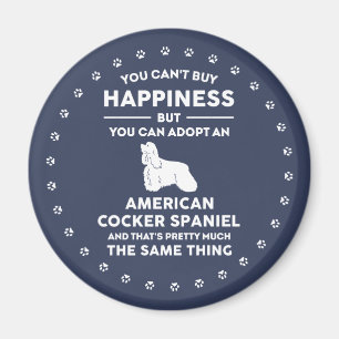 Aimant American Cocker Spaniel Happy