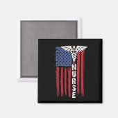 Aimant American Flag (Recto/Verso)