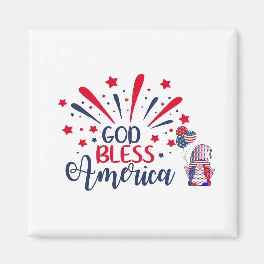 Aimant American Gnome (Devant)