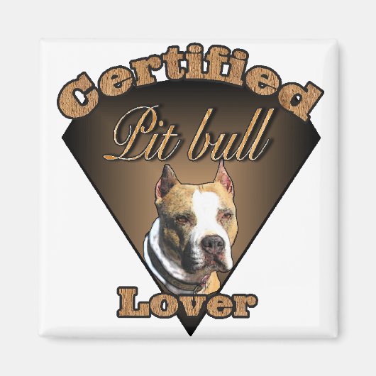 Aimant American Pit Bull Terrier Cadeaux (Devant)