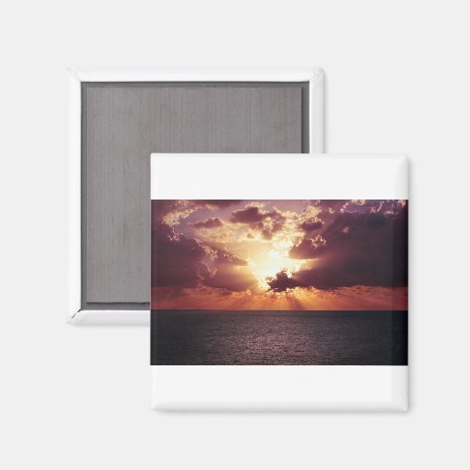 Aimant American Sunset (21) (Recto/Verso)