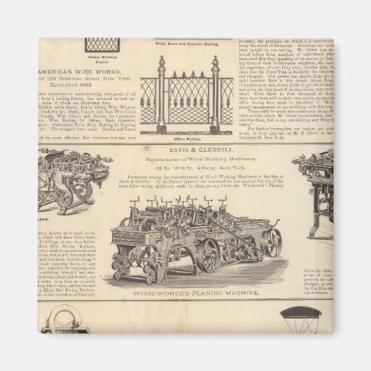 Aimant American Wire Works (Devant)